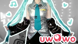 Review  Hatsune Miku 💙 Uwowo Cosplay  beleNyaa 🌸 [upl. by Ardnyk]