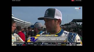 Chase Elliott interview after Dover solid day for the 9 team [upl. by Celinka]