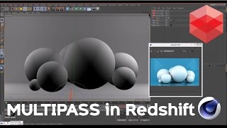 Redshift for C4D MULTIPASS Quicktip  Render Multipass using AOVs [upl. by Agretha]