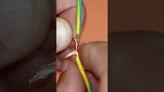 Thats how my grandfather taught me how to connect electrical wires together [upl. by Eikram]