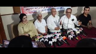 AIKSGKPD AND JKVM ADRESSING A JOINT PRESS CONFERENCE AT PRESS CLUB JAMMU ON SEPTEMBER 22024 [upl. by Boru140]