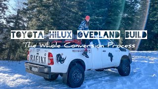 I CONVERT MY TOYOTA HILUX INTO AN EXPEDITION VEHICLE TO GO TO AFRICA SOLO [upl. by Adina]