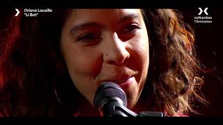 Oriane Lacaille  Li Bat en live  Culturebox  15112023 [upl. by Nairot758]