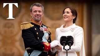 Royal succession in Denmark as King Frederik X crowned [upl. by Gaskill]