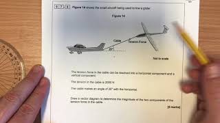 Resolving Forces using Scale Drawings [upl. by Brown]