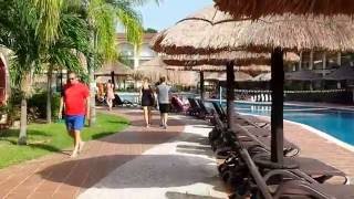 Sandos Playacar Adults only section tour [upl. by Kevon]