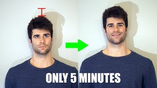 How to Grow 1 Inch Taller  In Only 5 Minutes [upl. by Negris]