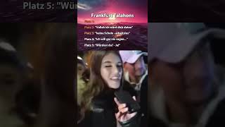 Frankfurt Talahons CORE 😂 Part 2  Best of 5 core frankfurt talahon tinder straßenumfrage [upl. by Alyk]