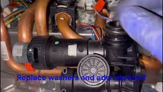 How to replace diverter valve on a Vaillant Eco tec boiler step by step [upl. by Ttreve]