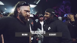 KOTD Presents Blackout 8 Geechi Geechi vs Hollohan Live Watch Reaction [upl. by Ramyaj]