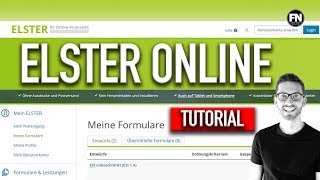 Endlich Elster online – mein Elster Tutorial  Steuererklärung 2019 Elster Online ausfüllen 2020 [upl. by Zachar]