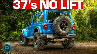 Jeep Wrangler Rubicon 392 on 37s With The Stock Suspension No Lift [upl. by Tatum252]