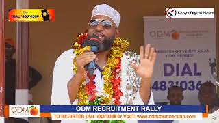 SIMBA WA MOMBASA Hassan Joho terrifies Ruto as he roars at Railas Wajir Rally [upl. by Diego]