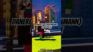 Danergy Gurkenmann ☠️ minecraft shorts [upl. by Ymerrej]