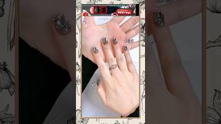 3D Diamond fake Nails💎  Meesho nail extension 💅 Unboxing amp review fakenails viralshorts [upl. by Athey241]