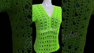 quotVestido Para Damaquot crochet rosaisela [upl. by Walke]