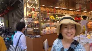 Jiufen Old Street Taipei walkthrough 2024🌄⏩🌆🏮🏫🌴🌺 [upl. by Narut916]