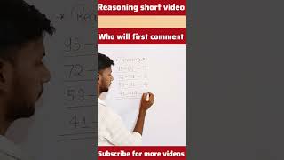 Mathematical reasoning top questions reasoning maths mathematicalreasoning short ytshorts [upl. by Jamel]