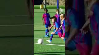 ¿EL NUEVO MESSI Así juega PEDRO JUÁREZ en BARCELONA [upl. by Oiceladni595]