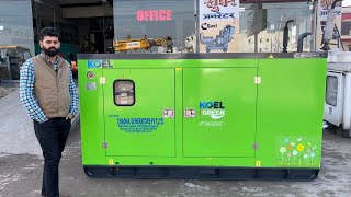 Kirloskar Generator 625kva Silent Diesel  Koel iGreen Silent DG Generator Kirloskar 4R Engine 83HP [upl. by Kapor]