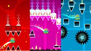 quotUFO Packquot Complete All Coins  Geometry Dash Map Packs [upl. by Ahsatsana]