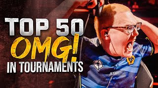 Top 50 OMG PLAYS amp MOMENTS In VCT Tournaments [upl. by Wesla]