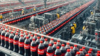 How CocaCola Is Made In Factory  CocaCola Factory Process [upl. by Gans]