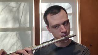 Louis Drouet 25 Etudes no 1 in C Major [upl. by Crutcher]