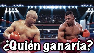 Mike Tyson vs George Foreman ¿Qué habría pasado  Análisis boxístico boxeo box tyson foreman [upl. by Kensell717]