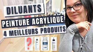 Diluant Peinture Acrylique 4 Produits Incroyables Pour Peindre De Magnifiques Tableaux [upl. by Dj]