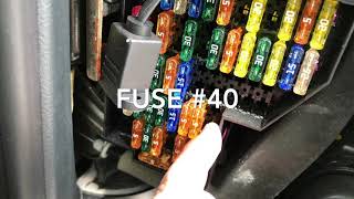 Porsche Gateway Control Unit  Module FUSE 40 RESET [upl. by Garald]