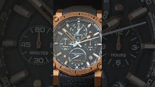 Bulova Precisionists 262kHz Frequency Chronograph in Action 11000th second accuracy watches [upl. by Jarek]