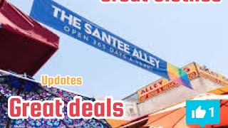 The Santee Alley updates Los callejones Los Angeles Ca downtown  watch til the end [upl. by Nareht1]