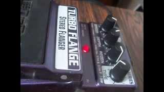 Flanger Digitech Xseries [upl. by Nosnevets]