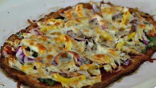 Best Cauliflower Pizza Crust Recipe [upl. by Farr]