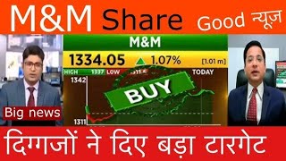 MAHINDRAampMAHINDRA SHARE LATEST NEWS TODAYMampM SHARE TARGETMampM SHARE ANALYSISMampM SHARE NEWS TODAY [upl. by Rafter]