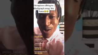 Octopizzo Vibing To Khaligraph Song Yes Bana octopizzo vs khaligraphjones rap shorts [upl. by Renate82]