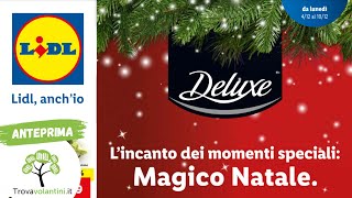 VOLANTINO LIDL dal 4 al 10 dicembre 2023 anteprima [upl. by Ecinad482]