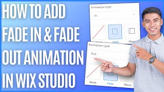 How to Add Fade in and Fade Out Animation in Wix Studio Quick Guide [upl. by Inalaehon]