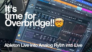 How I use Overbridge with Analog Rytm MK2  Ableton Live Free Template incl [upl. by Weingarten67]