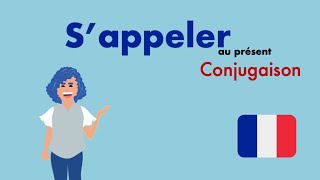 Verbe Sappeler au présent verbos en francés  Learn French [upl. by Fritts]