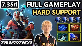 735d  Torontotokyo DISRUPTOR Hard Support 32 ASSISTS  Dota 2 Full Match Gameplay [upl. by Levona]