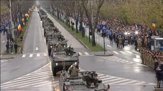 Romania National Day 2017  Military Parade [upl. by Purington]