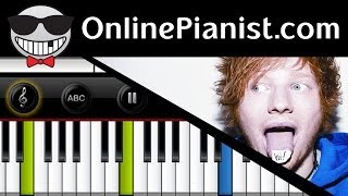 Ed Sheeran  Small Bump  Piano Tutorial amp Sheet Easy Version [upl. by Schaumberger]