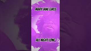 Mary Jane Girls All Night Long is a vibe 😎 music classic hits [upl. by Sigvard]