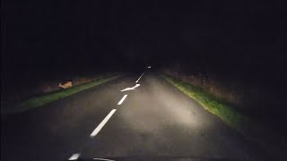 Dashcam Chevreuil qui passe pas loin [upl. by Yelnek]