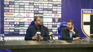 Presentazione Daniele Faggiano nuovo direttore sportivo Parma Calcio 1913 2 [upl. by Eelrebmyk]