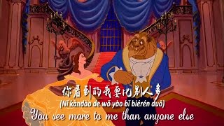 Beauty and the Beast Pop Version  Mandarin SubsampTrans [upl. by Philippe]