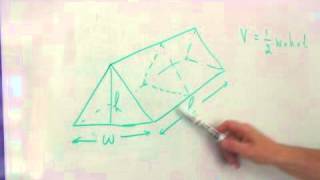 How to Calculate the Volume of a Triangular Prism [upl. by Shama]