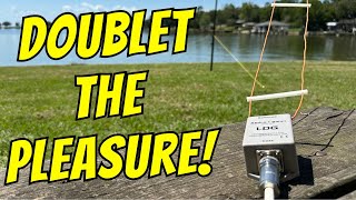 The Mighty Doublet Antenna Fantastic For POTA [upl. by Nedrah843]